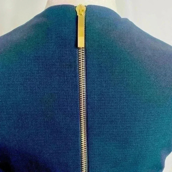 *NWOT* Ted Baker Saloted Wool Blend Sheath Dress - Picture 7 of 12